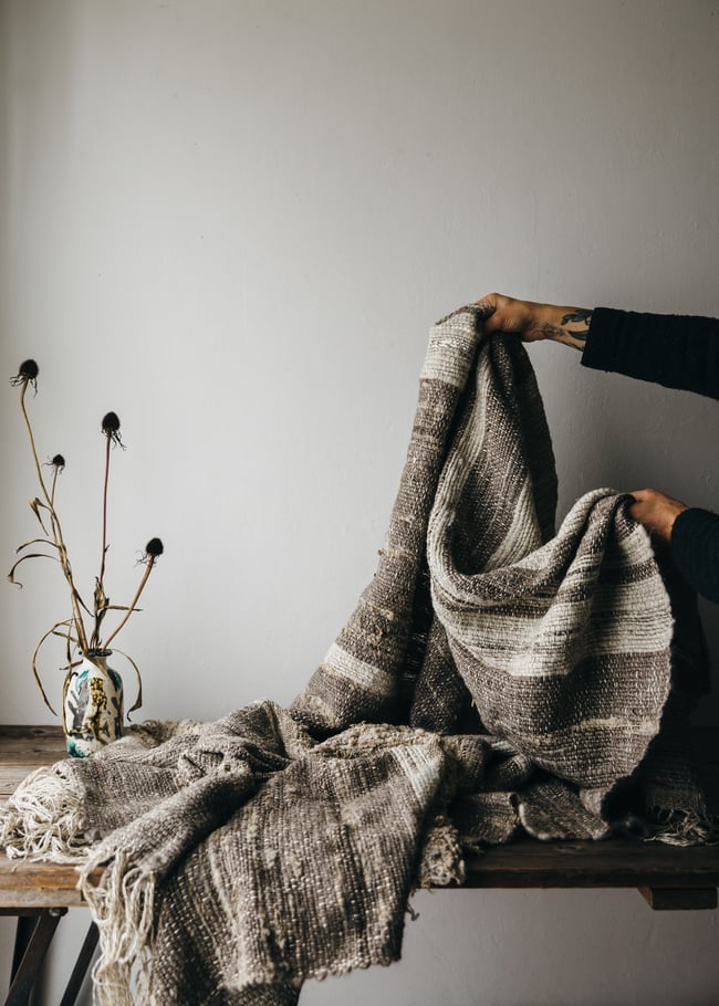 Custom Blankets Made to Order Wild Rose Weaving