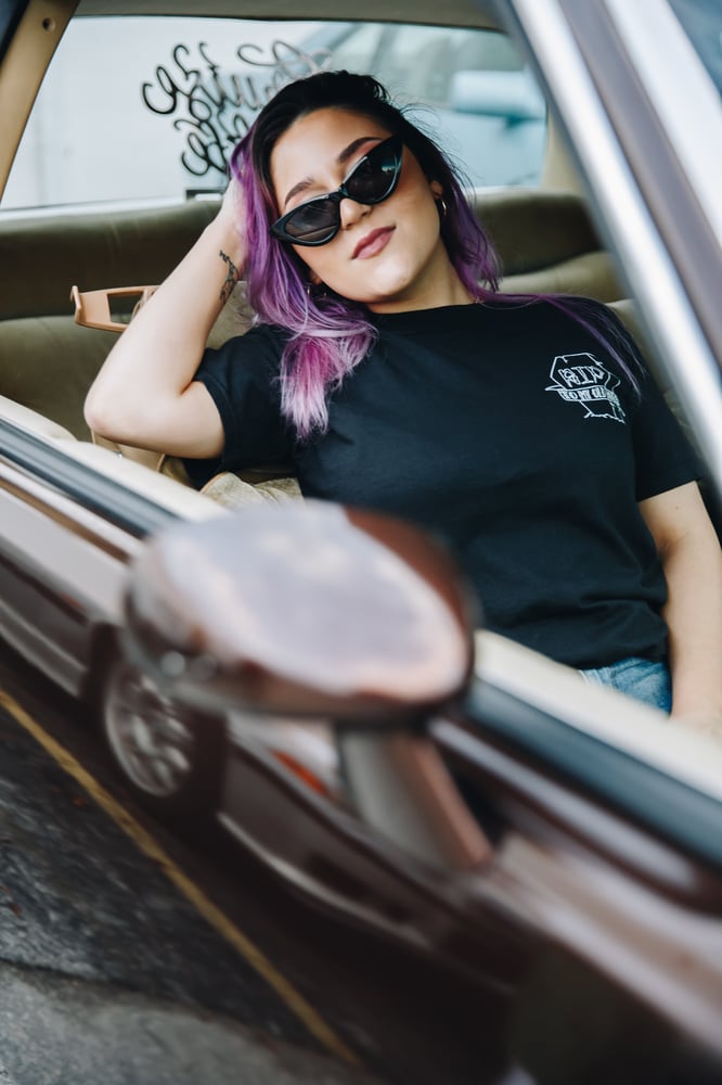 Image of BLACK CREST T-SHIRT