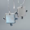 Square Earrings with Details