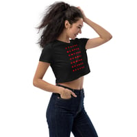 Image 5 of REDDOT I'M PUZZLING CROP TOP