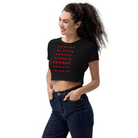 Image 4 of REDDOT I'M PUZZLING CROP TOP