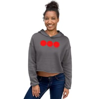 Image 2 of Crop Reddot Hoodie