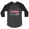 Nerds N Geeks 3/4 sleeve raglan shirt