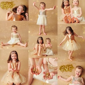 Image of GLITTER Minis ~ Saturday, January 30th & Sunday, the 31st 2021 (Choice of Gold, Pink or Rainbow!)