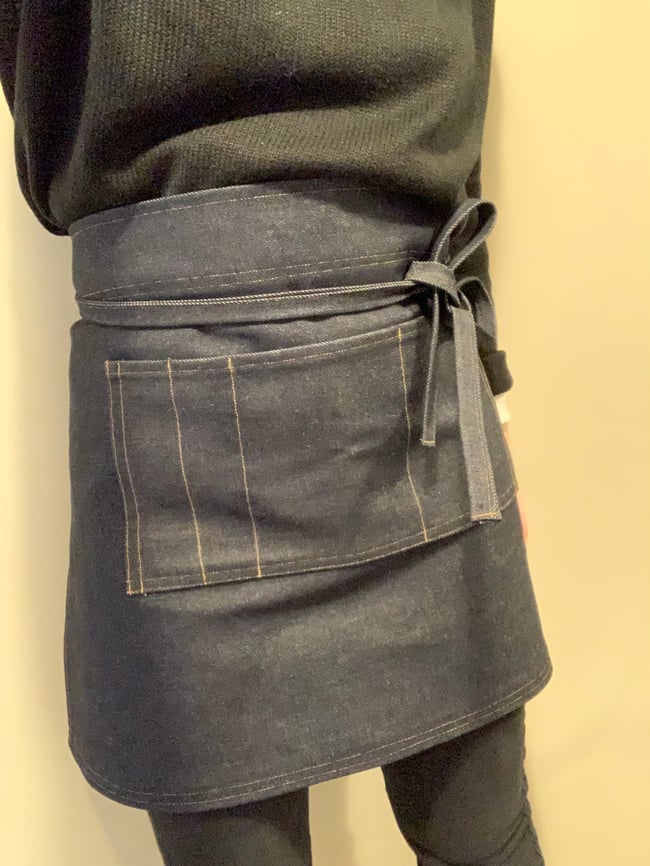 Denim Waist Apron - unisex