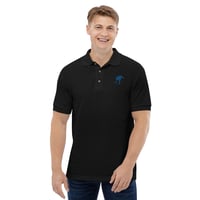 Image 1 of OSTRICH LEVEL Polo Shirt Blue