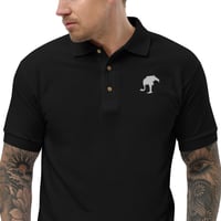 Image 4 of OSTRICH LEVEL Polo Shirt White