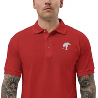 Image 5 of OSTRICH LEVEL Polo Shirt White