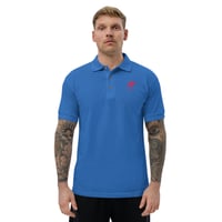 Image 1 of OSTRICH LEVEL Polo Shirt Pink