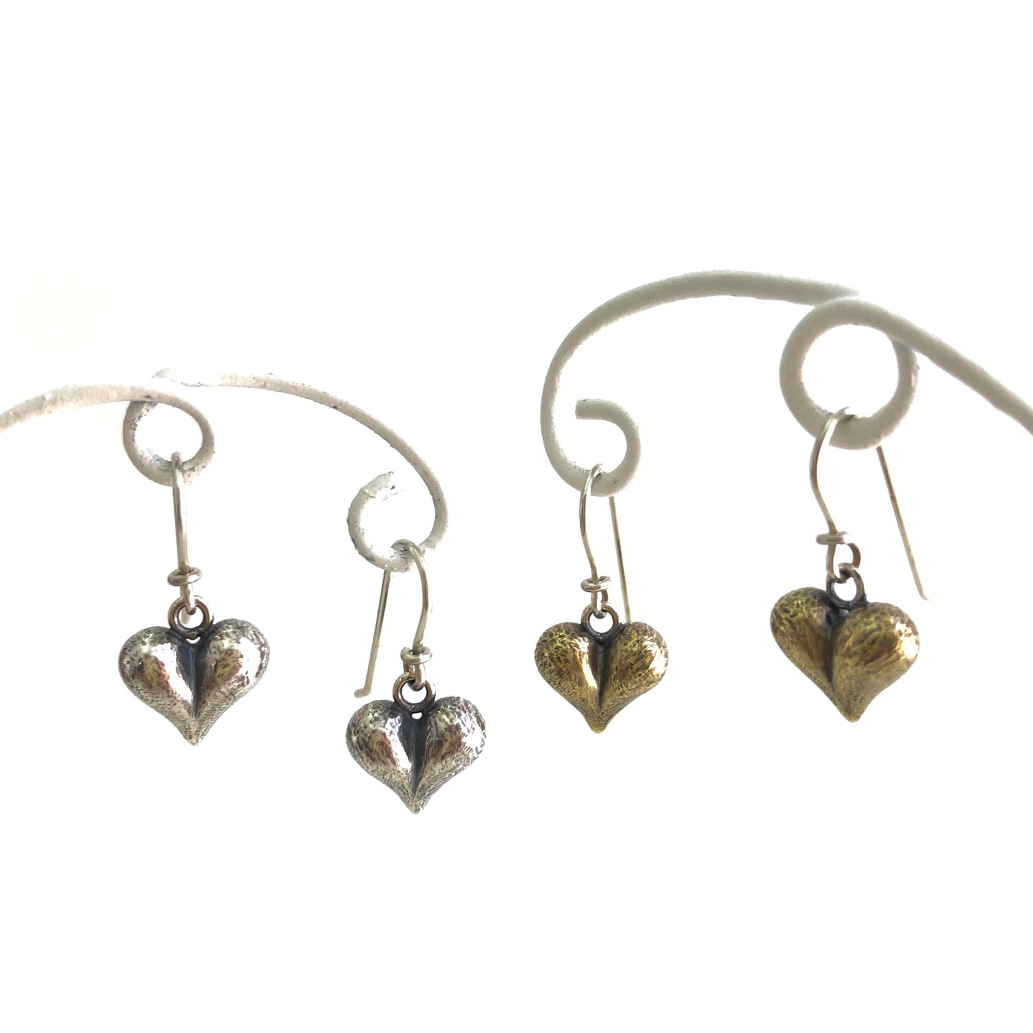 Image of Cheeky heart earrings