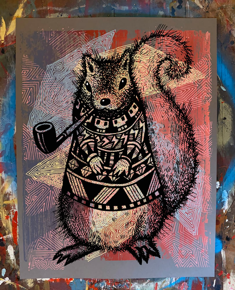 Image of Pretentious Squirrel Poster