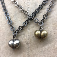 Image 1 of Big cheeky heart necklace