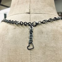 Image 4 of Big cheeky heart necklace