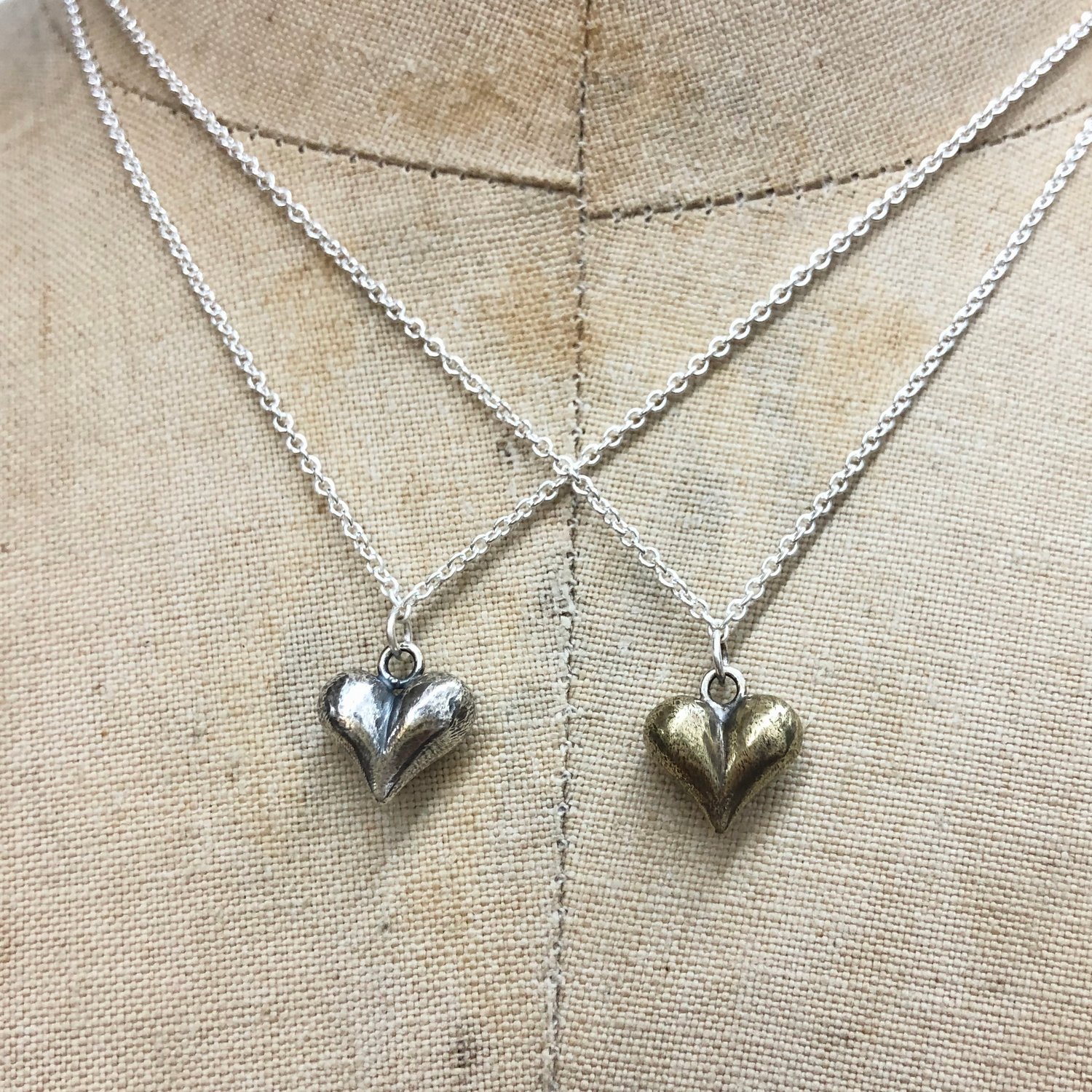 Image of Little cheeky heart necklace 