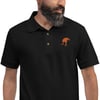 OSTRICH LEVEL Polo Shirt Orange