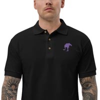 Image 2 of OSTRICH LEVEL Polo Shirt Purple