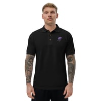 Image 3 of OSTRICH LEVEL Polo Shirt Purple