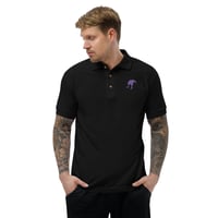 Image 4 of OSTRICH LEVEL Polo Shirt Purple