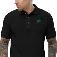 Image 4 of OSTRICH LEVEL Polo Shirt Green 1