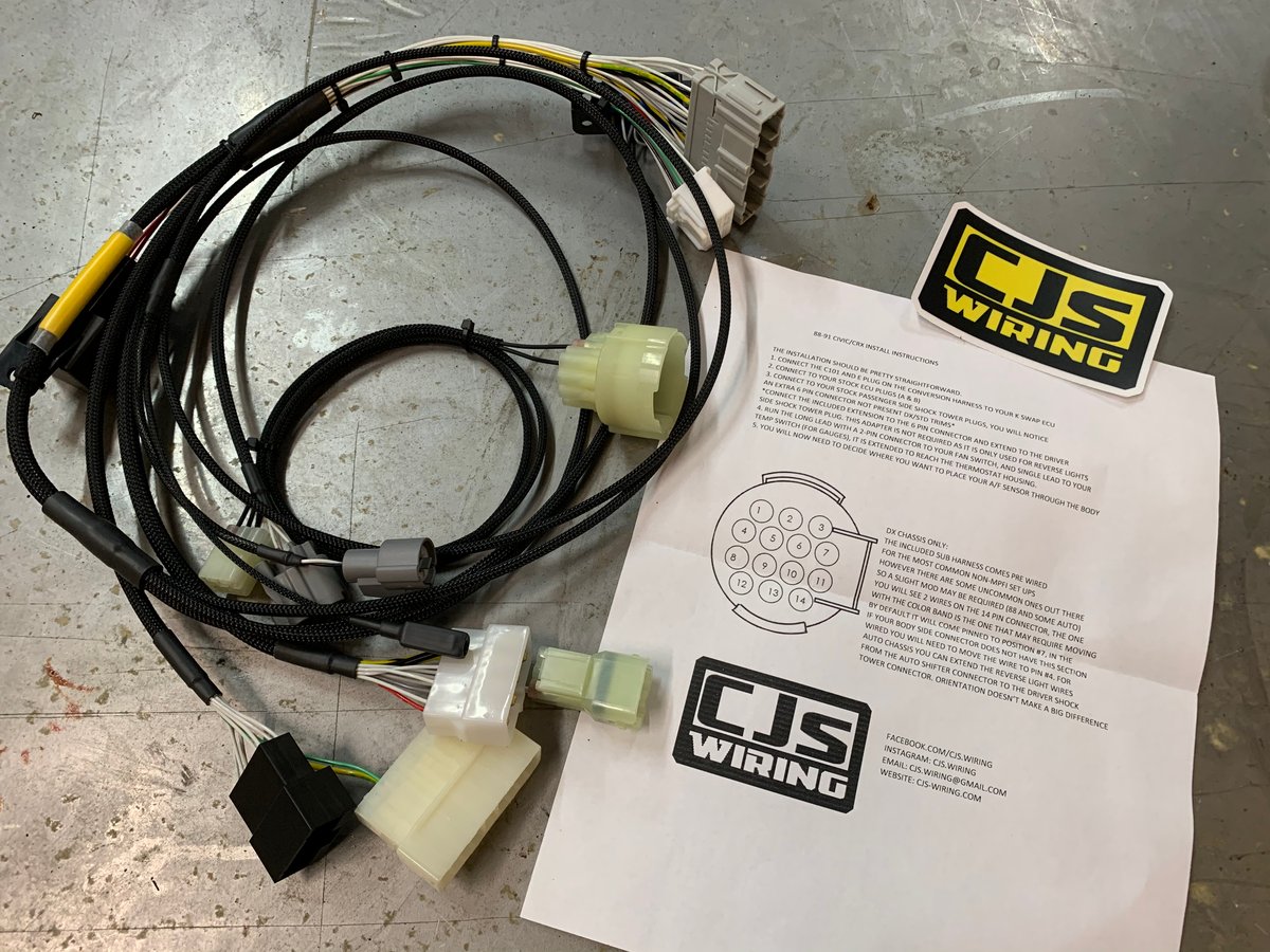 Hush Performance — K Series conversion harness