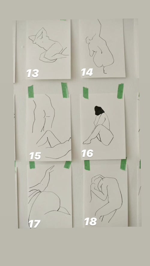 Image of 33 drawings in 33 days