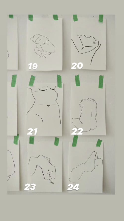 Image of 33 drawings in 33 days