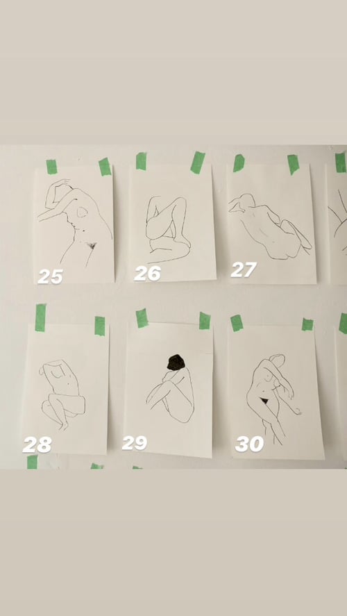 Image of 33 drawings in 33 days