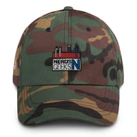 Image 3 of Nerds N Geeks Dad Hat R,W,B