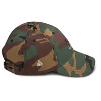 Image 4 of Nerds N Geeks Dad Hat R,W,B