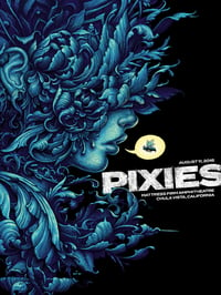 Image 1 of Pixies Gig Poster, August 11 Chula Vista, CA