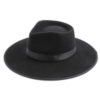 Image 3 of Panama Wide brim Fedora 