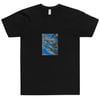 Abstract Mocha Blue tee