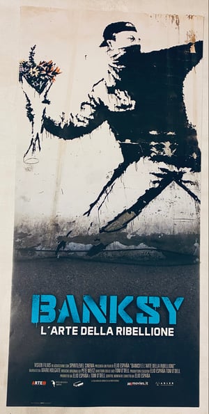 Banksy - L’arte della Ribellione 70x33 cm