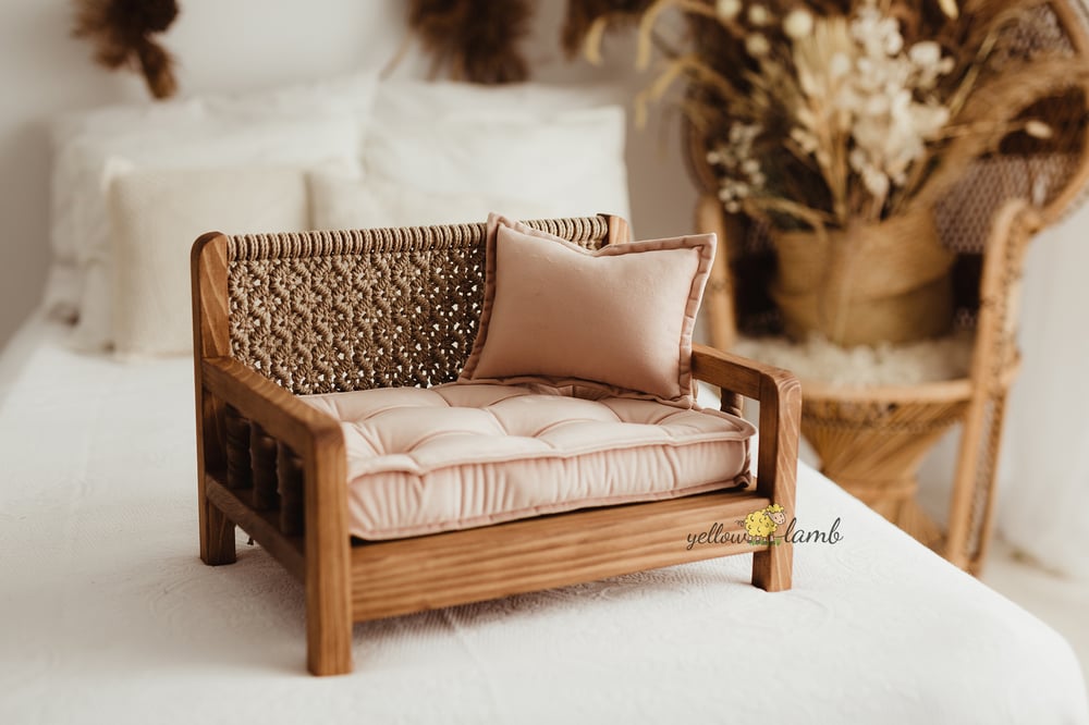 Image of «  bench with two sided mattress and two pillows - pre order »