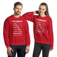 Image 1 of REDDOTT I'M PUZZLING Unisex Sweatshirt White