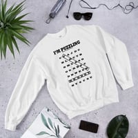 Image 1 of REDDOTT I'M PUZZLING Unisex Sweatshirt Black