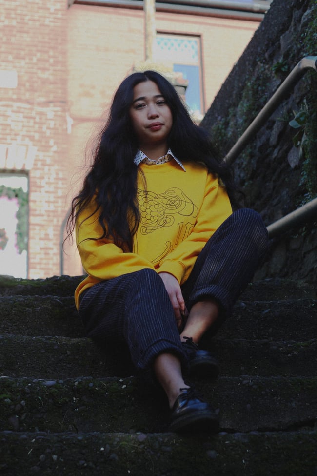 Vintage Penny Sweater - Gold