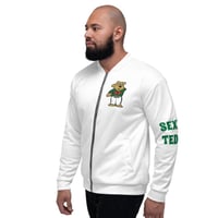 Image 3 of SEXXII TEDDII Bomber Jacket WHITE