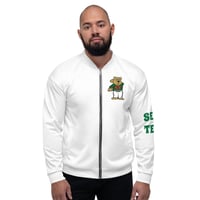 Image 2 of SEXXII TEDDII Bomber Jacket WHITE