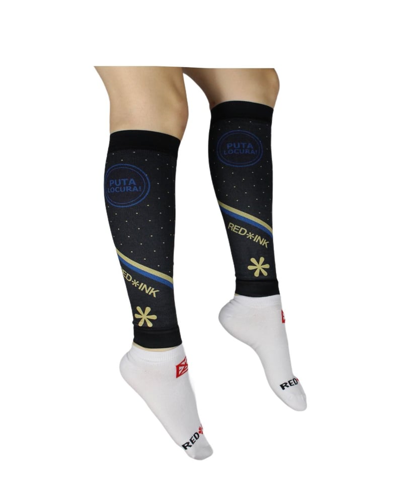 Image of PERNERA TÉCNICA BLUE/GOLD