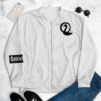 Image 2 of OSTRICH LEVEL Bomber Jacket WHITE