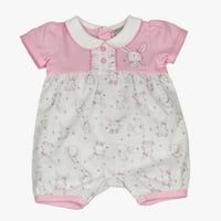 Image 2 of BABY GIRLS BUNNY AOP ROMPER