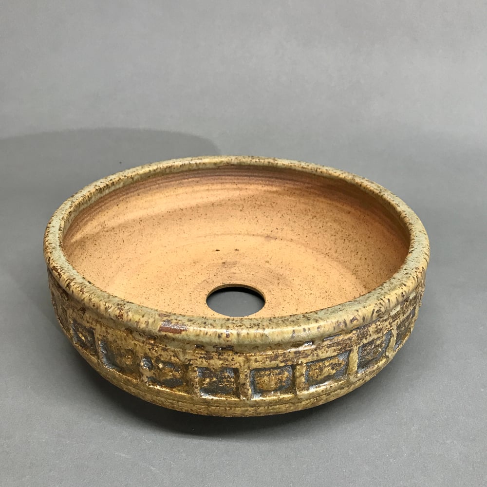 Image of 319 Banded Round Bonsai Pot
