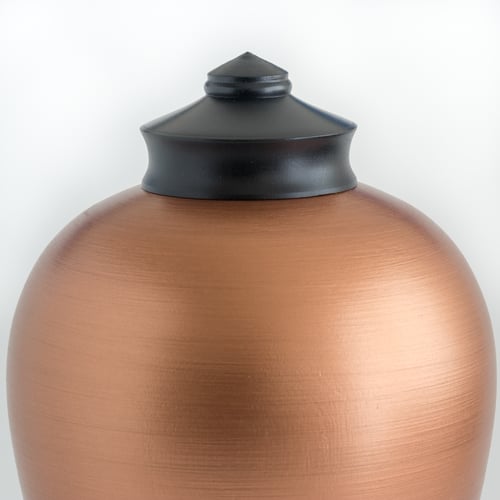 Image of Copper Hollow Form / Urn