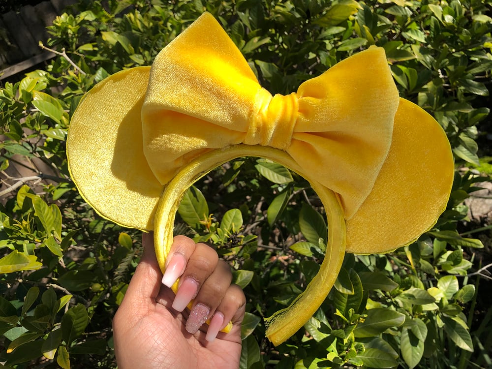 Image of Sunshine velvet mouse ears 