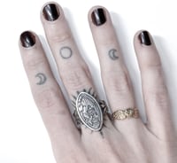Image 4 of Willow + Urn signet ring in sterling silver or gold