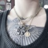 Ossuary necklace in sterling silver