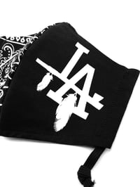 Image 2 of LA Mask (Black Bandana)