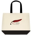 Red Quill Notary Tote