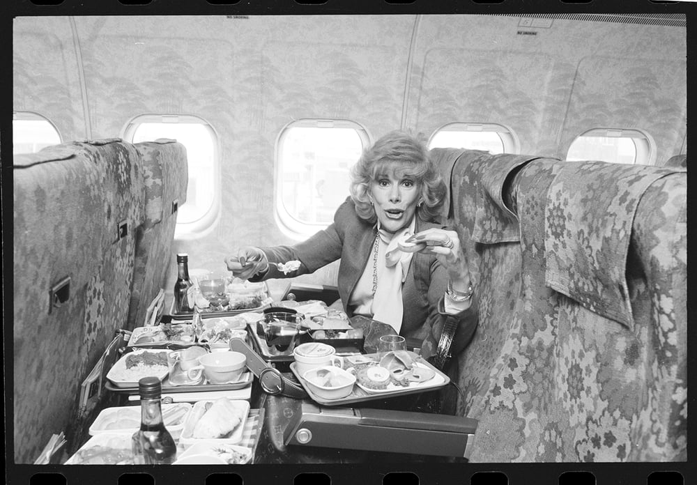 Image of Oh Grow Up! Joan Rivers Flying Coach Late 70s